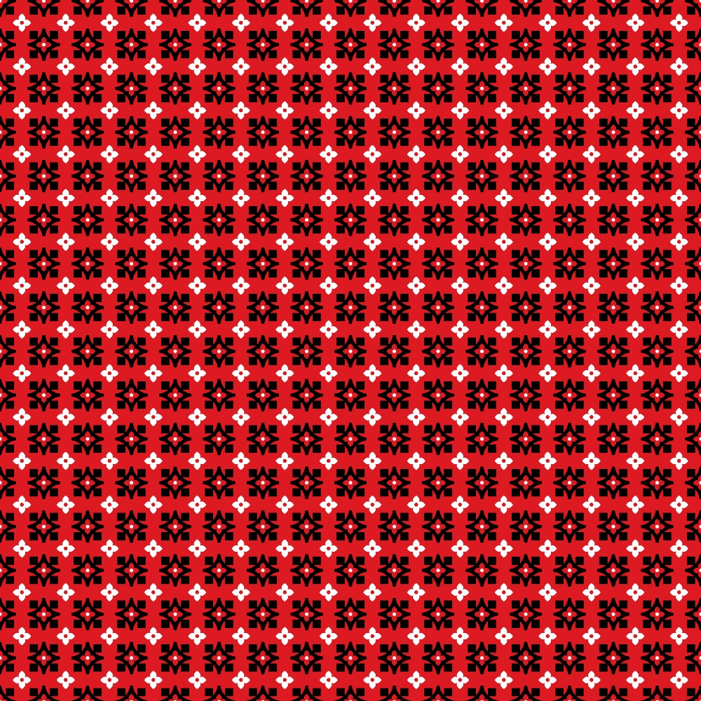 Scarlet Paisley Pattern 10 Minky Fabric