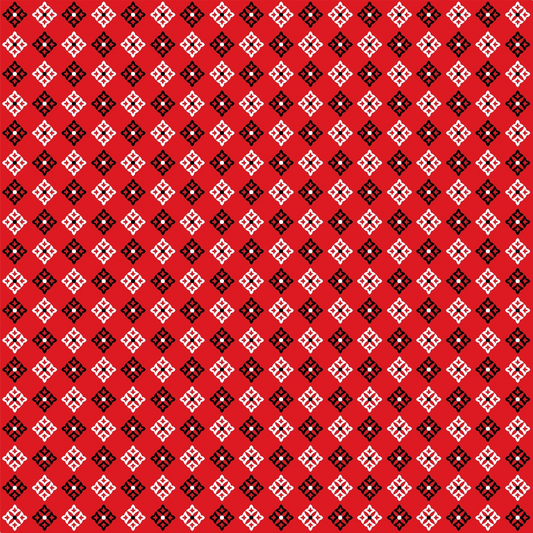 Red Bandana Pattern 5 Quilting Cotton Fabric