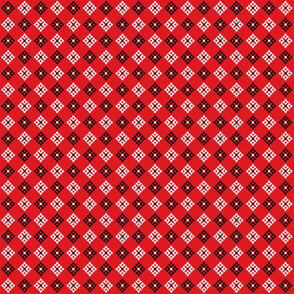 Scarlet Paisley Pattern 5 Minky Fabric