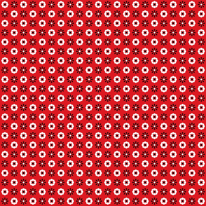 Scarlet Paisley Pattern 7 Minky Fabric