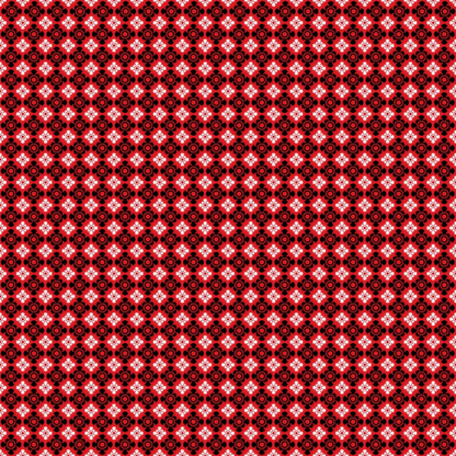 Scarlet Paisley Pattern 8 Minky Fabric