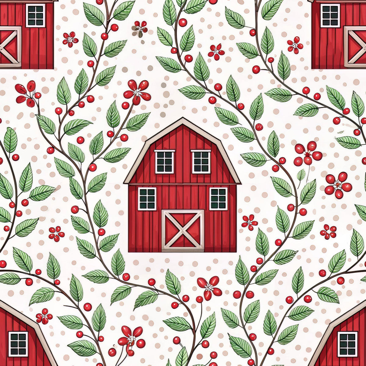 Barnyard Blooms Pattern 13 Minky Fabric