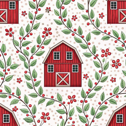 Barnyard Blooms Pattern 13 Minky Fabric