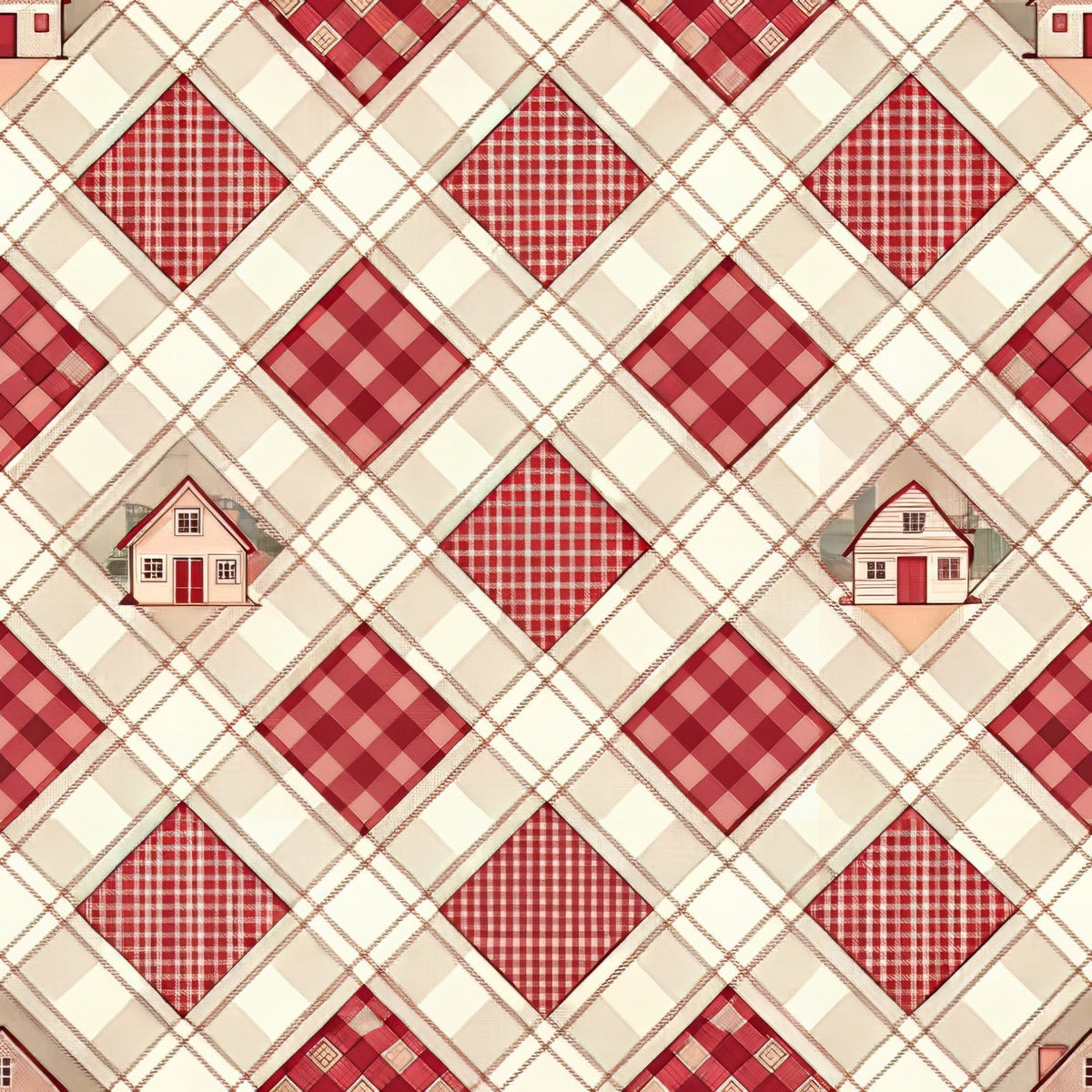 Barnyard Blooms Pattern 1 Minky Fabric