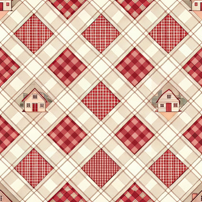 Barnyard Blooms Pattern 1 Minky Fabric