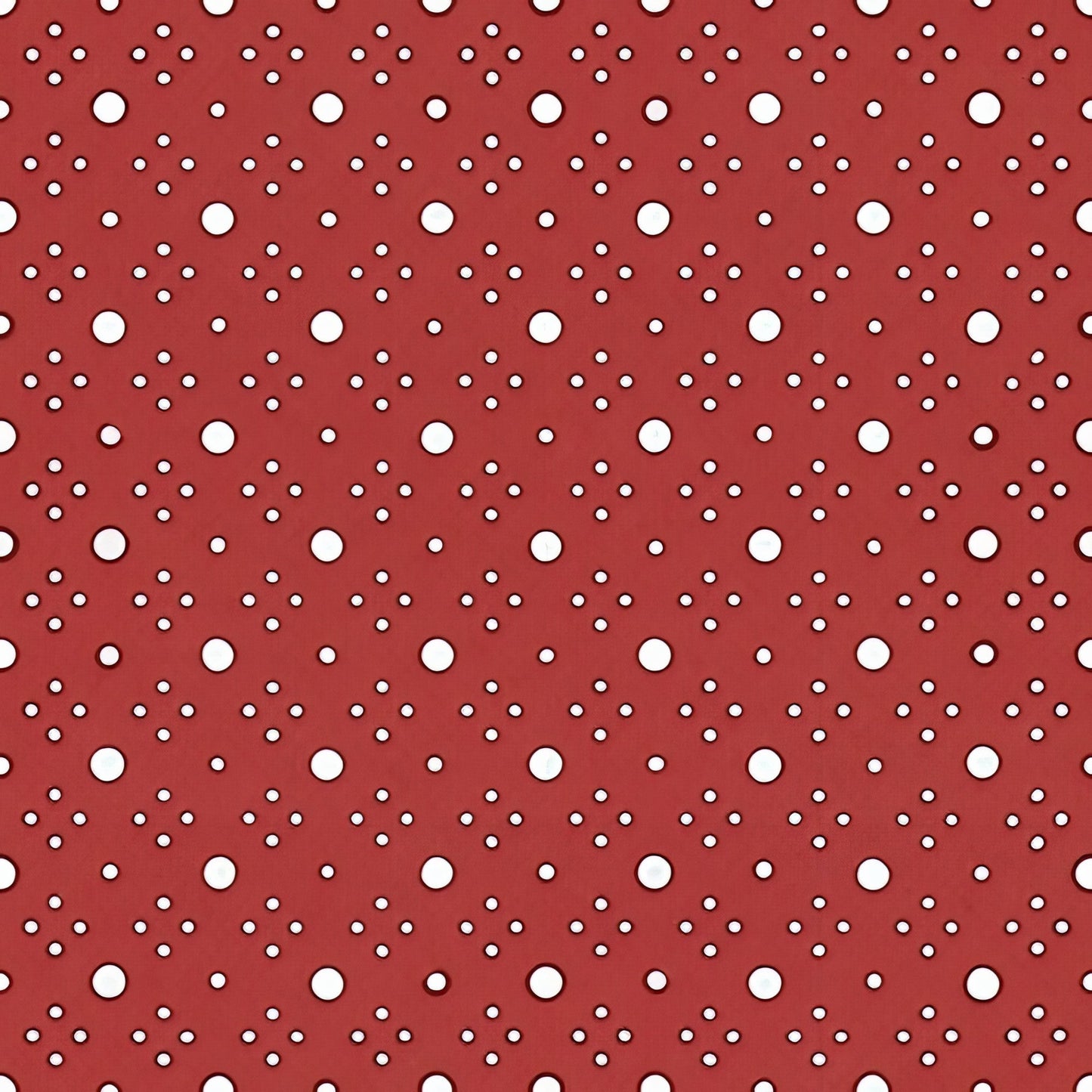 Red Farmhouse Pattern 3 Quilting Cotton Fabric