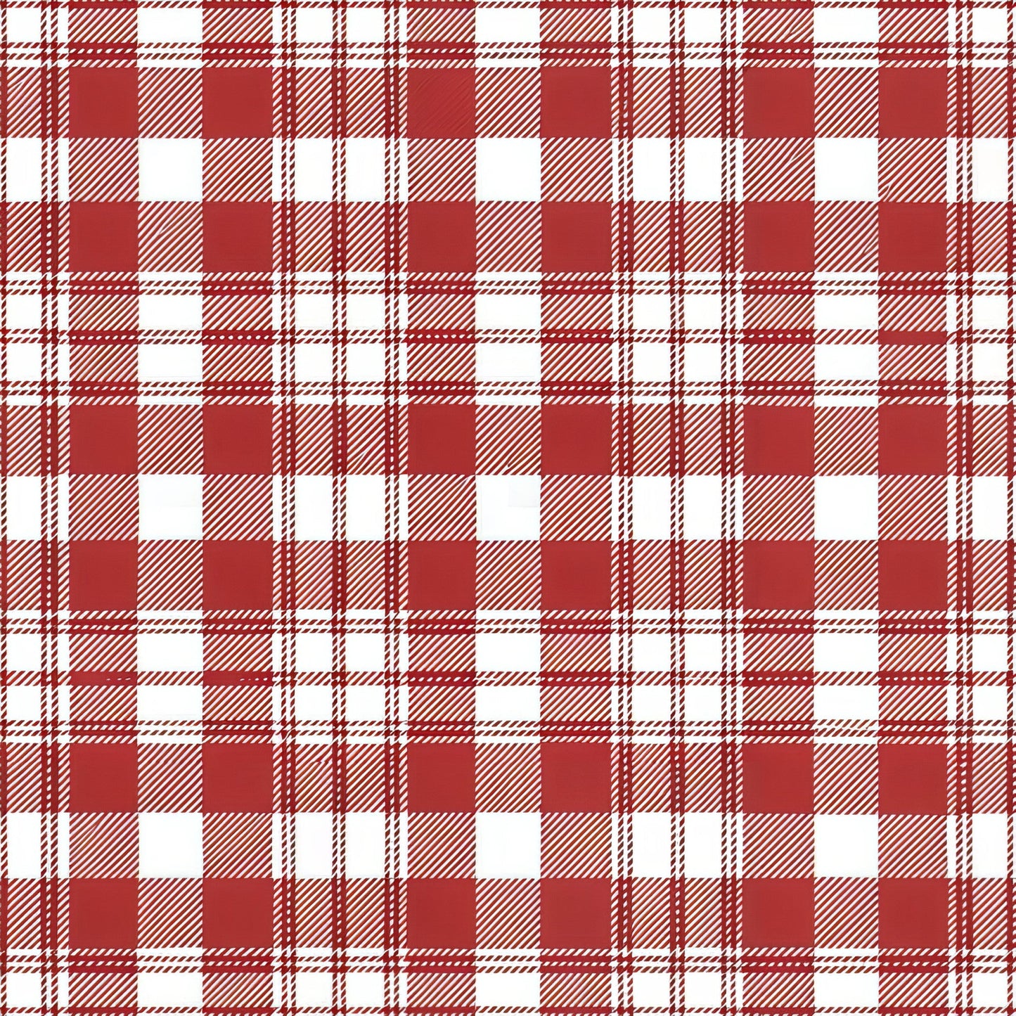 Red Farmhouse Pattern 4 Quilting Cotton Fabric