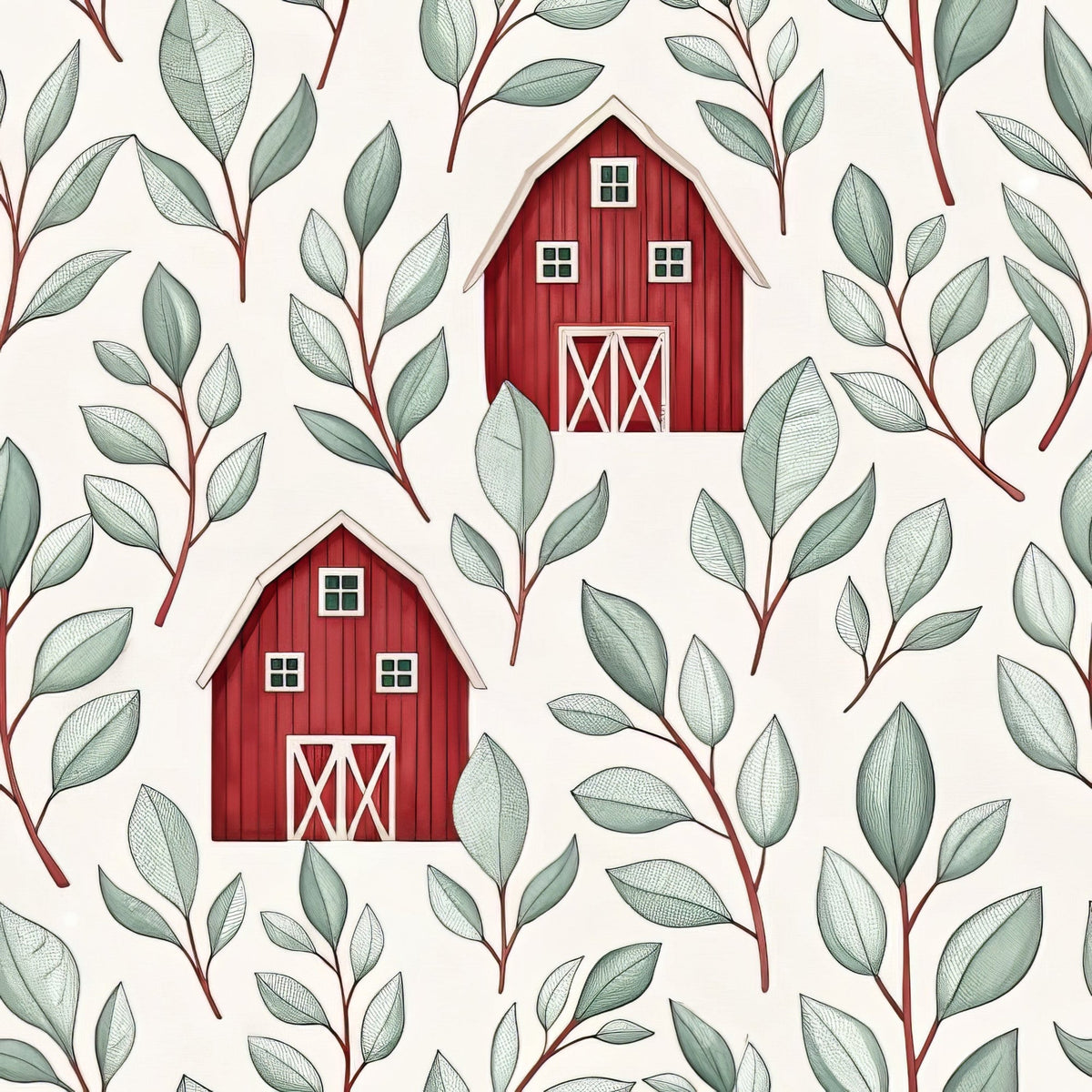 Barnyard Blooms Pattern 5 Minky Fabric