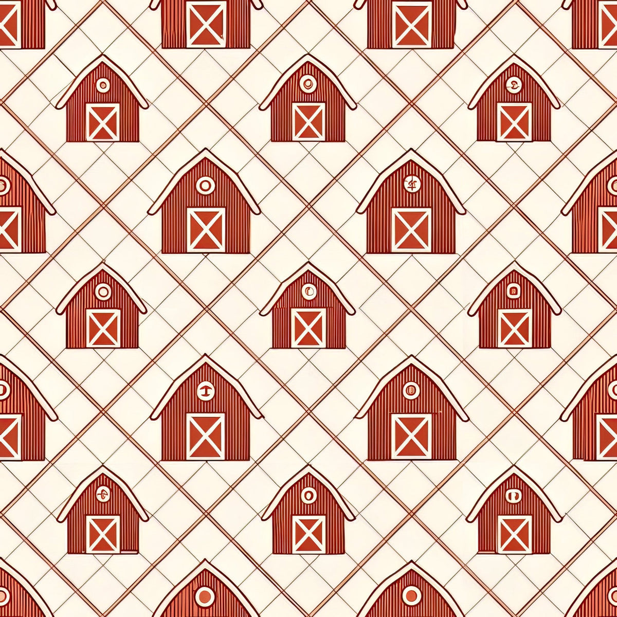 Barnyard Blooms Pattern 6 Minky Fabric