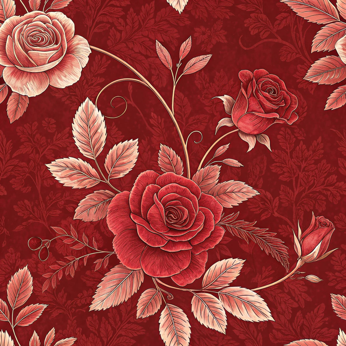 Scarlet Hive Pattern 15 Minky Fabric