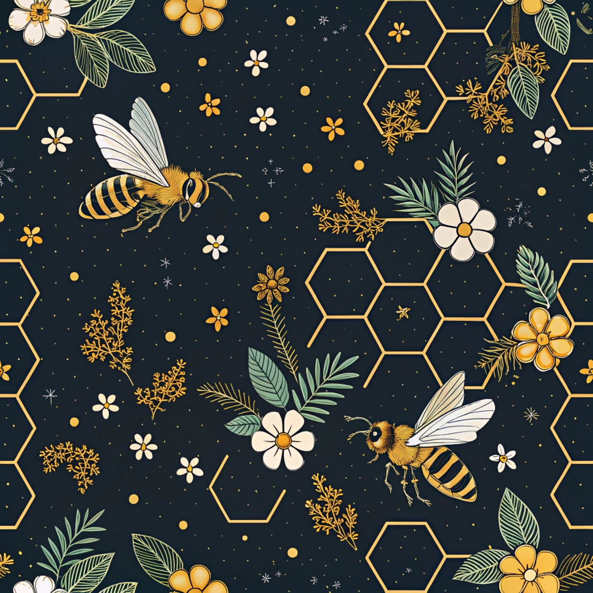Scarlet Hive Pattern 20 Minky Fabric