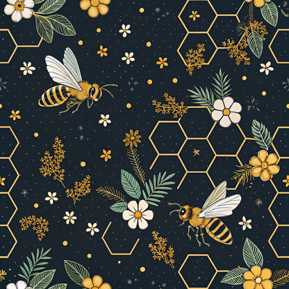 Scarlet Hive Pattern 20 Minky Fabric