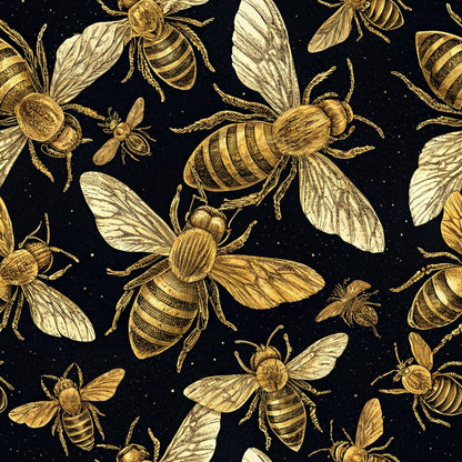 Scarlet Hive Pattern 24 Minky Fabric