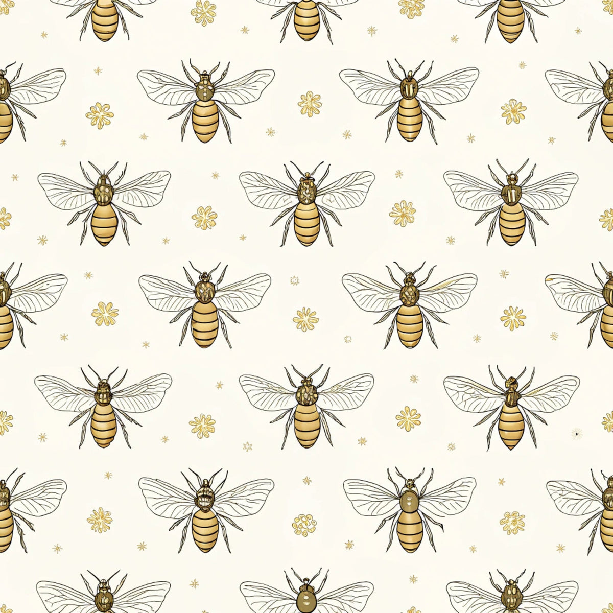 Scarlet Hive Pattern 25 Minky Fabric