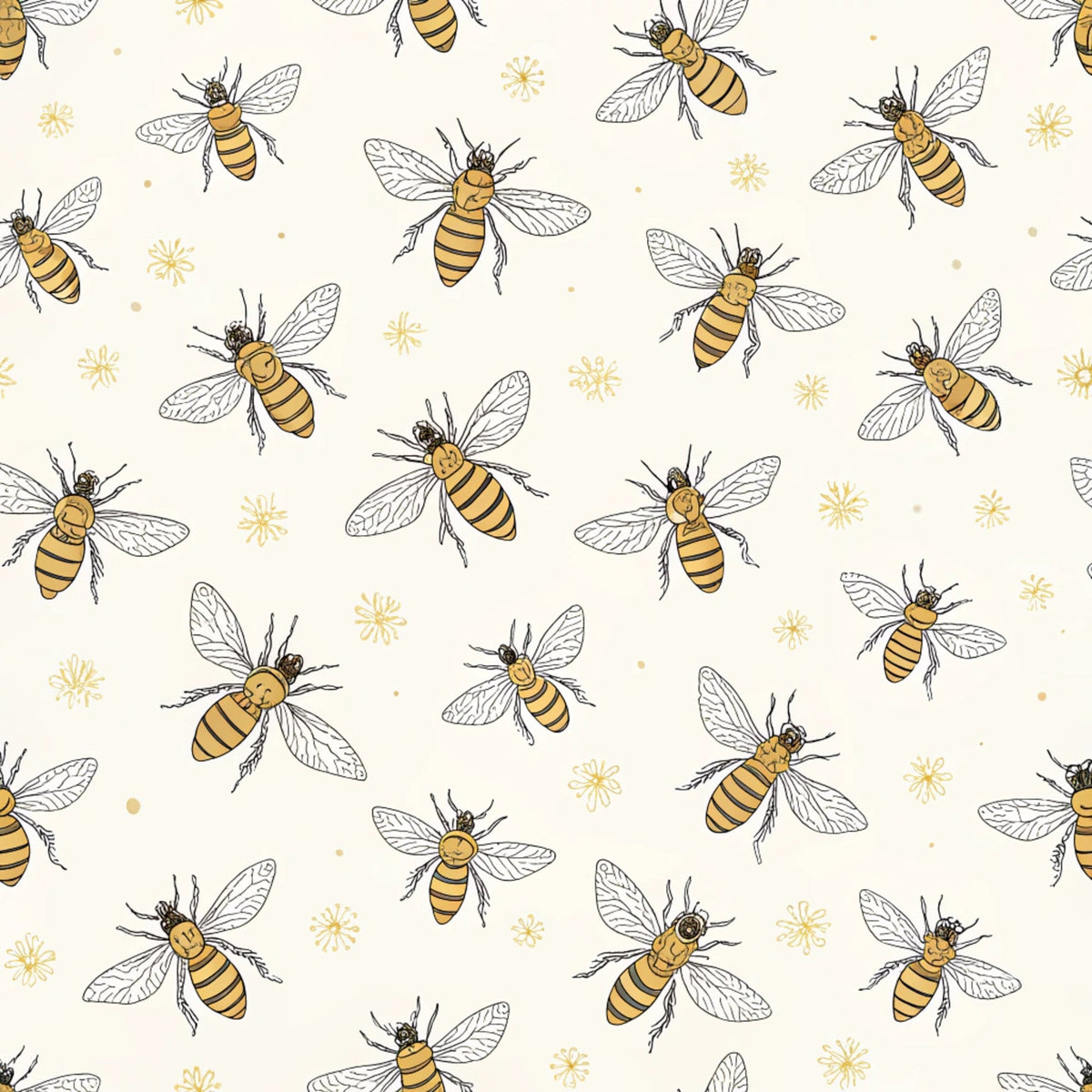 Scarlet Hive Pattern 6 Minky Fabric