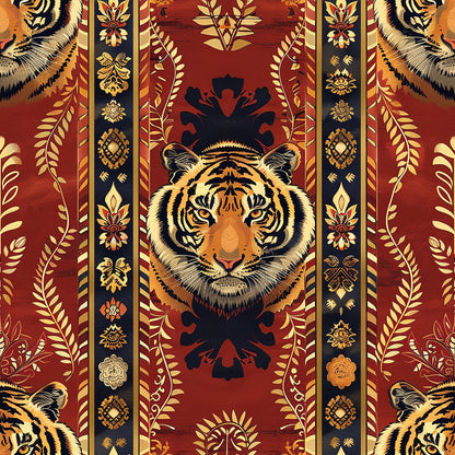 Bengal Tapestry Pattern 2 Minky Fabric