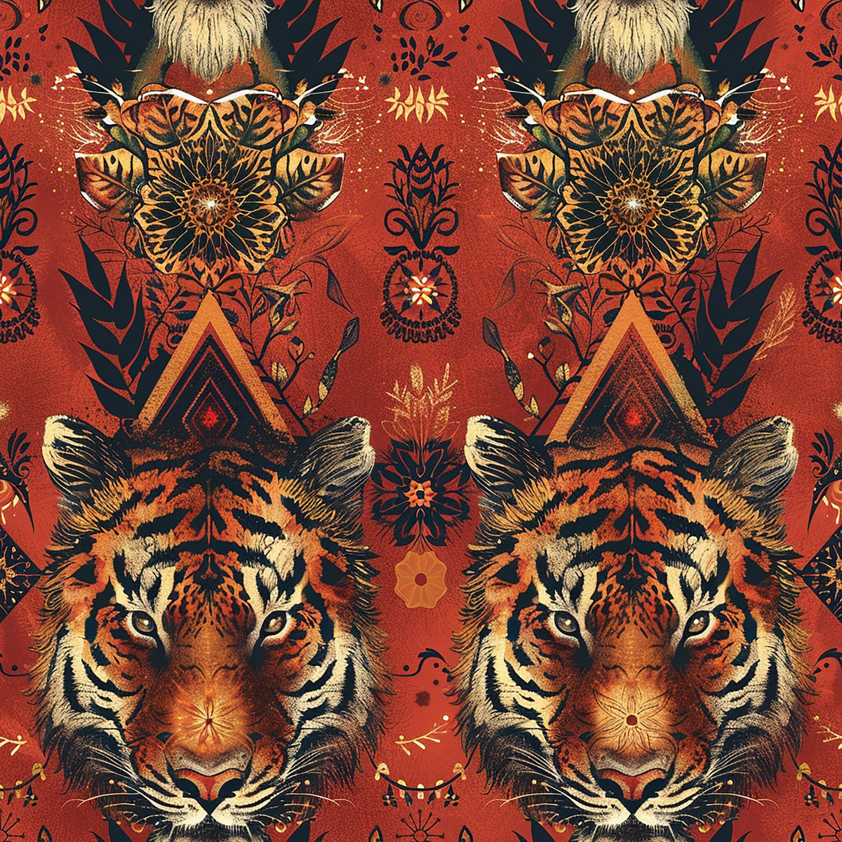 Bengal Tapestry Pattern 3 Minky Fabric