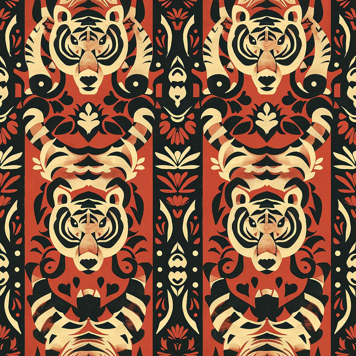 Bengal Tapestry Pattern 4 Minky Fabric