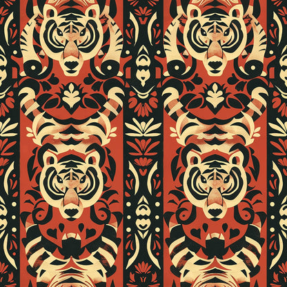 Bengal Tapestry Pattern 4 Minky Fabric