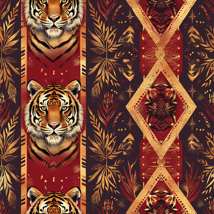 Bengal Tapestry Pattern 6 Minky Fabric