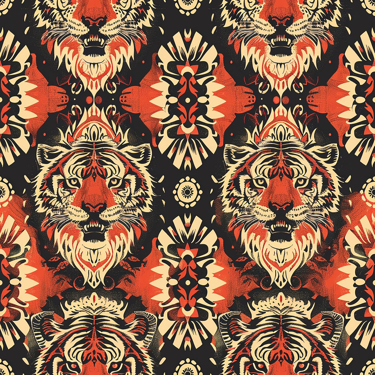 Bengal Tapestry Pattern 7 Minky Fabric