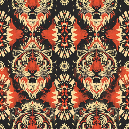 Bengal Tapestry Pattern 7 Minky Fabric
