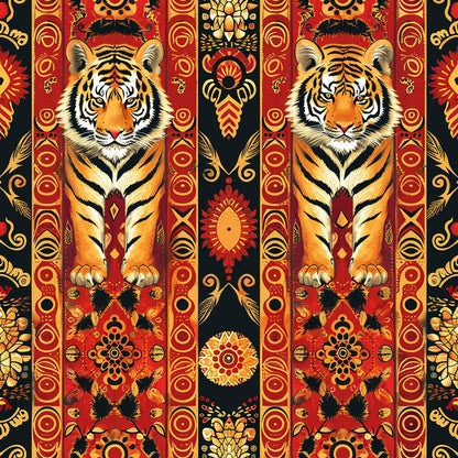 Bengal Tapestry Pattern 8 Minky Fabric