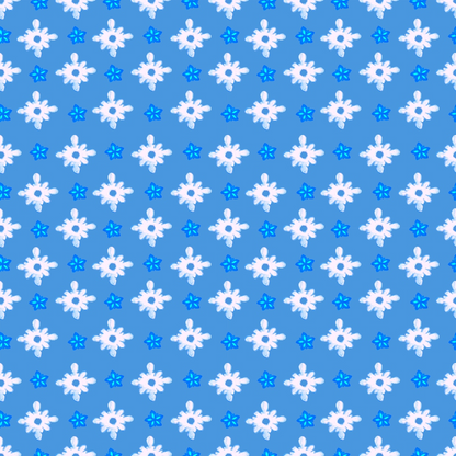 Frosty Lantern Glow Pattern 2 Minky Fabric