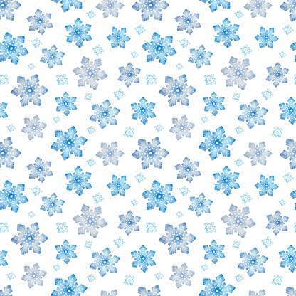 Frosty Lantern Glow Pattern 3 Minky Fabric