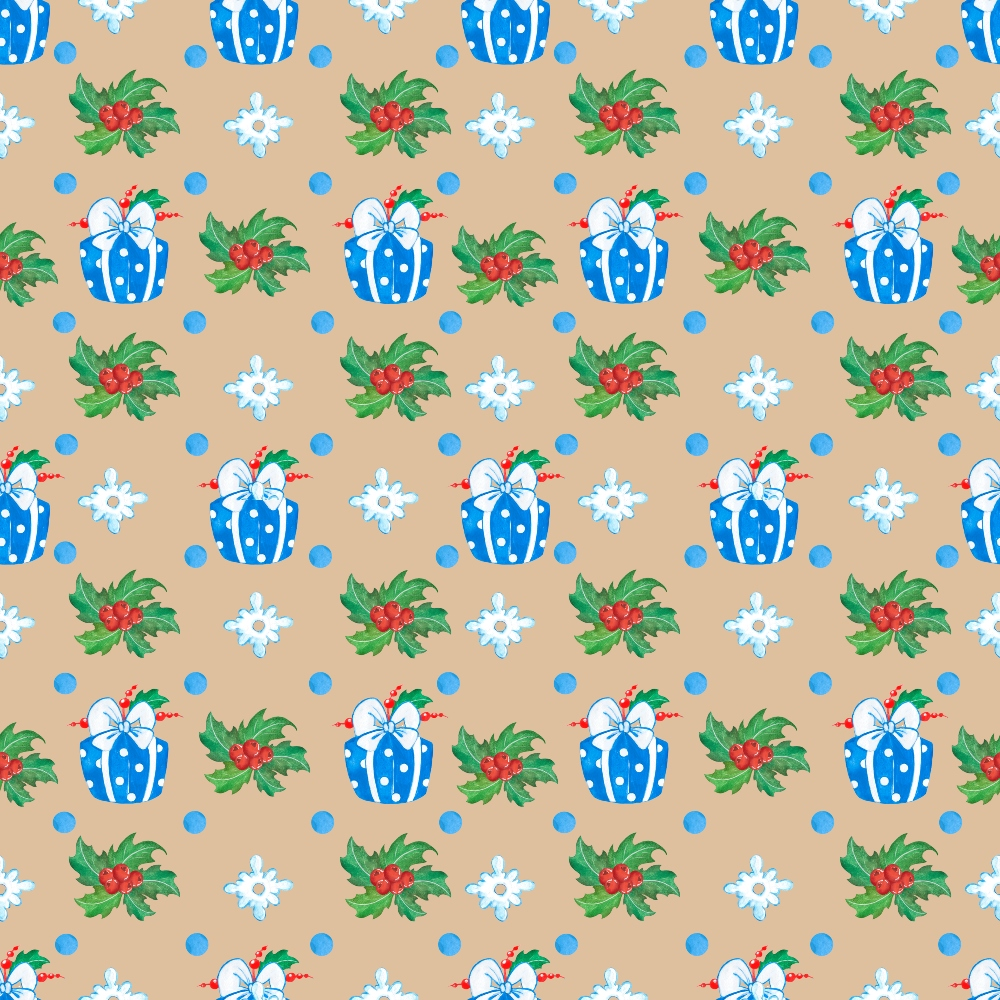 Frosty Lantern Glow Pattern 4 Minky Fabric