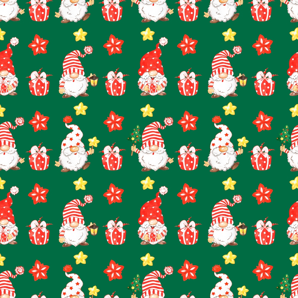 Frosty Lantern Glow Pattern 5 Minky Fabric