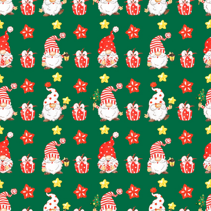 Frosty Lantern Glow Pattern 5 Minky Fabric