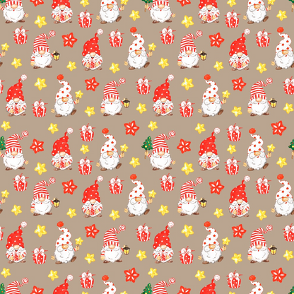 Frosty Lantern Glow Pattern 9 Minky Fabric