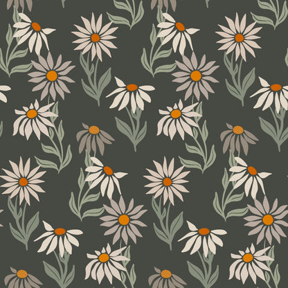 Retro Floral Pattern 3 Quilting Cotton Fabric