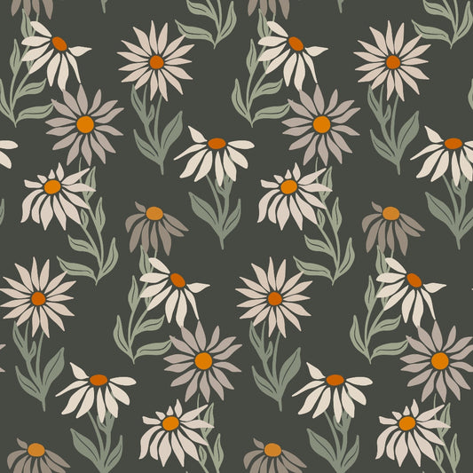 Retro Floral Pattern 3 Quilting Cotton Fabric