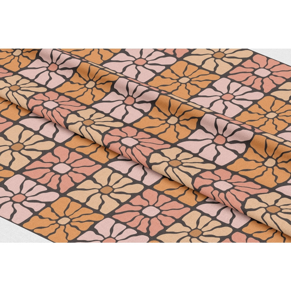 Retro Floral Pattern 5 Quilting Cotton Fabric