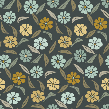 Retro Floral Pattern 8 Quilting Cotton Fabric