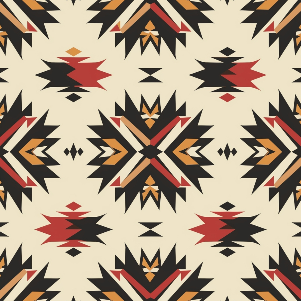 Chieftain Spirit Pattern 7 Minky Fabric