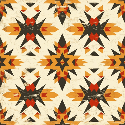 Chieftain Spirit Pattern 8 Minky Fabric
