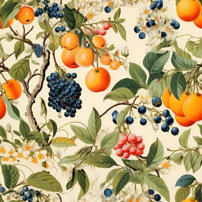 Heirloom Orchard Pattern 8 Minky Fabric