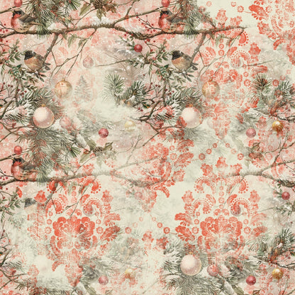 Snowbird Post Pattern 10 Minky Fabric
