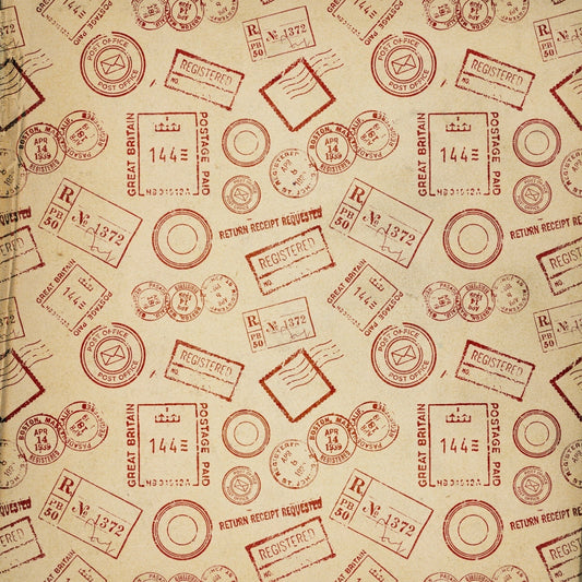 Robin's Winter Mailbox Pattern 6 Quilting Cotton Fabric