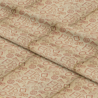Robin's Winter Mailbox Pattern 6 Quilting Cotton Fabric