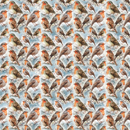 Snowbird Post Pattern 8 Minky Fabric