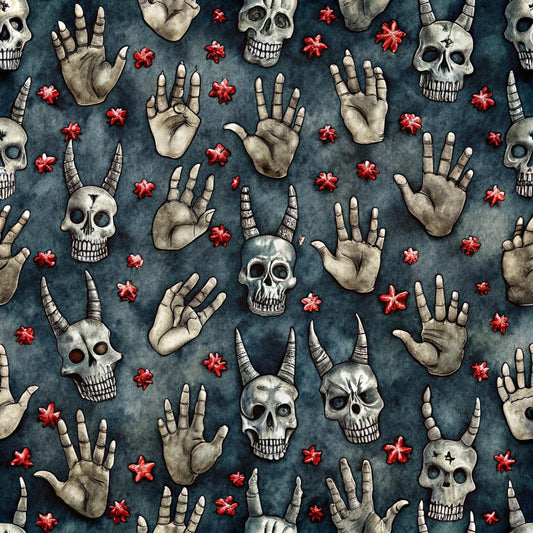 Rock and Roll Pattern 3 Quilting Cotton Fabric