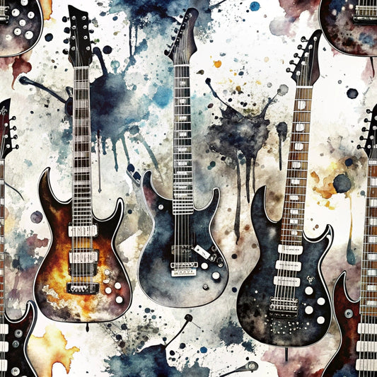Rock and Roll Pattern 33 Quilting Cotton Fabric