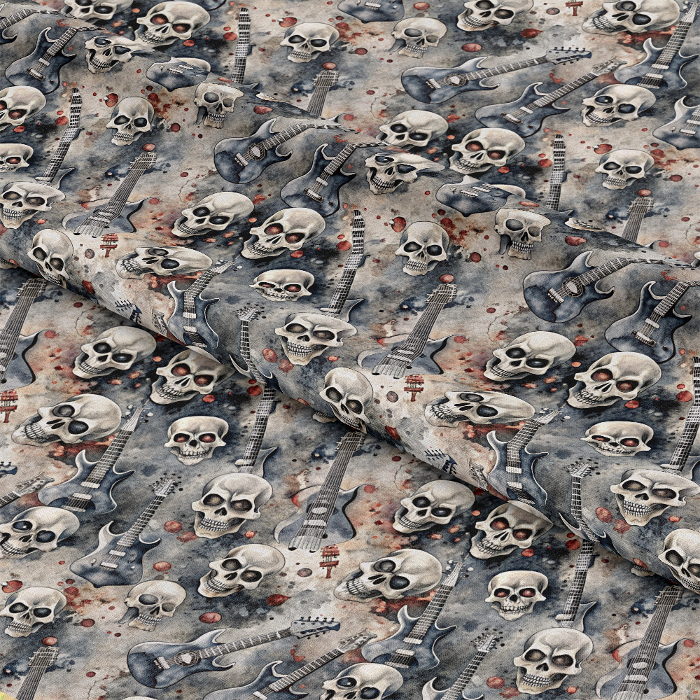 Rock and Roll Pattern 35 Quilting Cotton Fabric