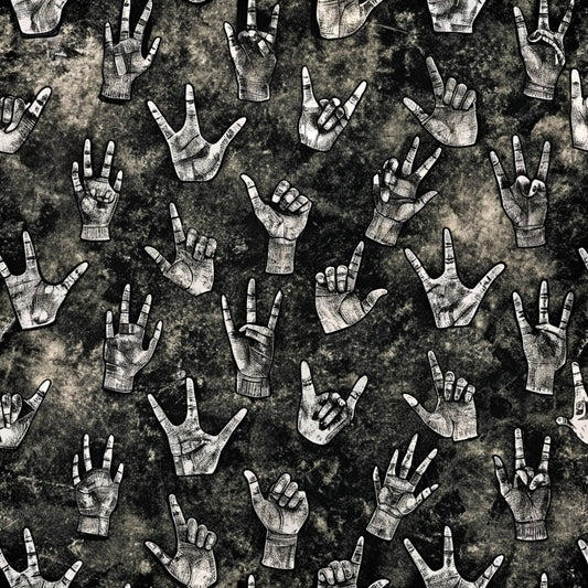 Rock and Roll Pattern 5 Quilting Cotton Fabric