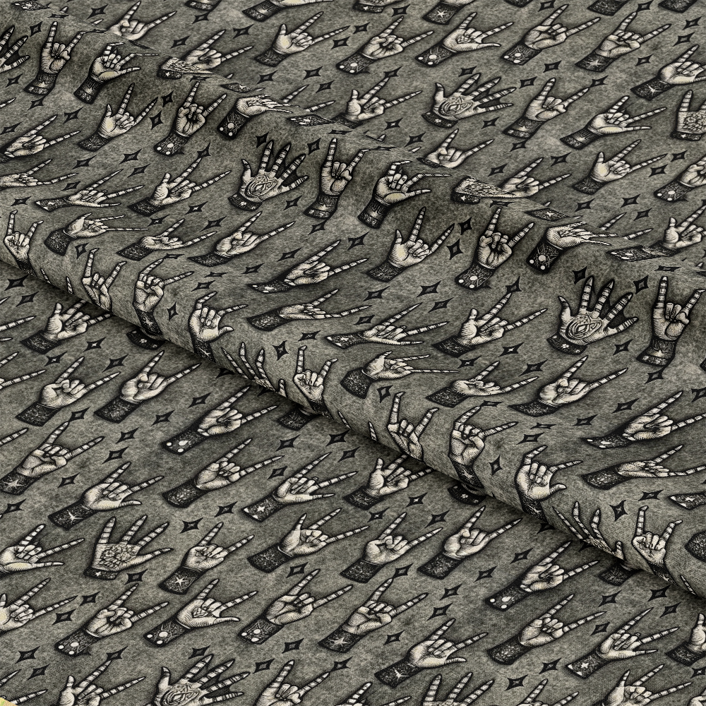 Rock and Roll Pattern 6 Quilting Cotton Fabric