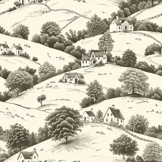 Rolling Hills Pattern 12 Quilting Cotton Fabric